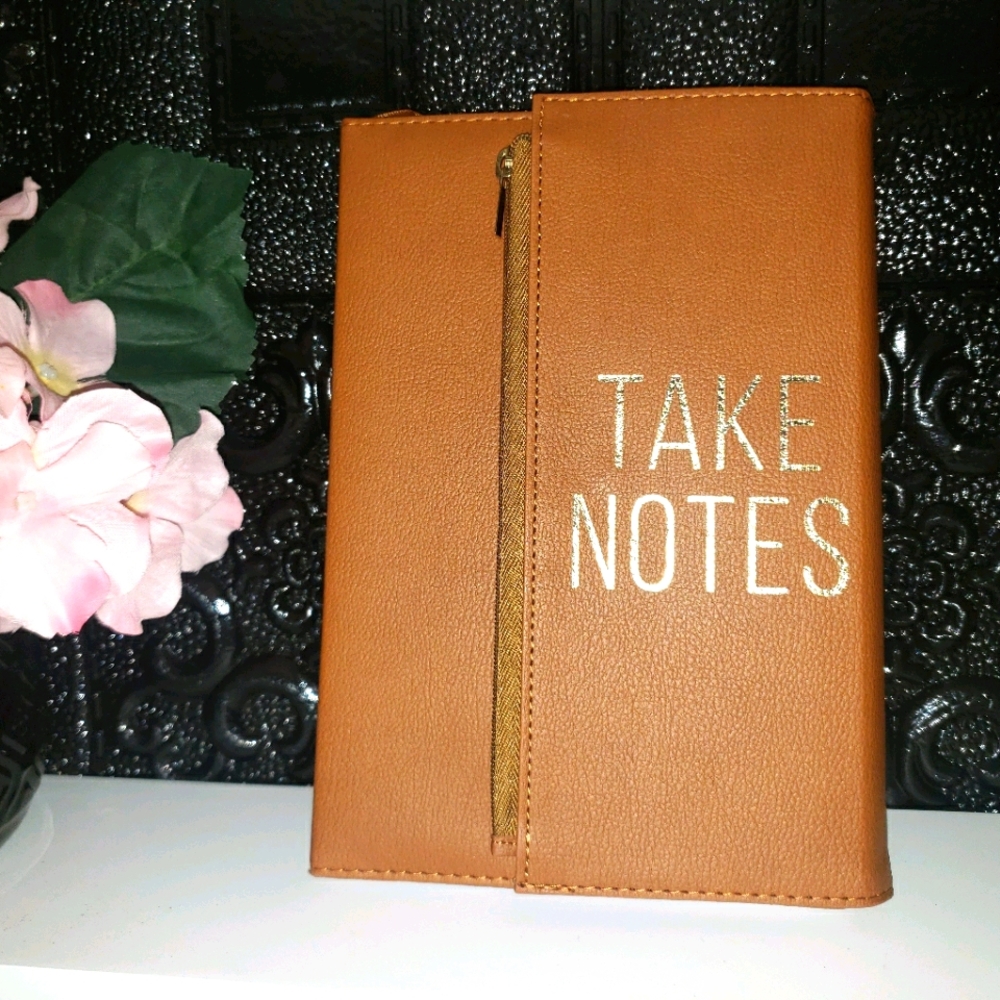 Inspirational daily Journal with zipper storage